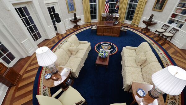 Новое убранство Овального кабинета для президента США Джо Байдена, 2021 год - Sputnik Беларусь