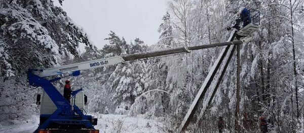 Ремонт ЛЭП - Sputnik Беларусь