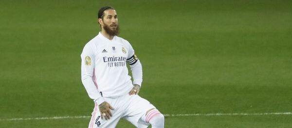 Испанский футболист Серхио Рамос - Sputnik Беларусь