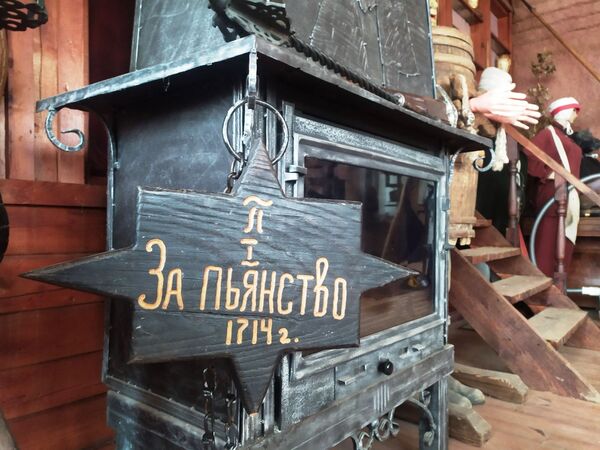 Гильотина и кол Грозного: под Минском сельчанин построил настоящую пыточную Гильотина и кол Грозного: под Минском сельчанин построил настоящую пыточную - Sputnik Беларусь