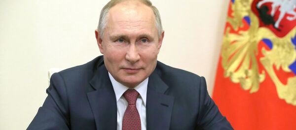 Выступленне Пуціна на Сусветным эканамічным форуме ў Давосе - відэа - Sputnik Беларусь