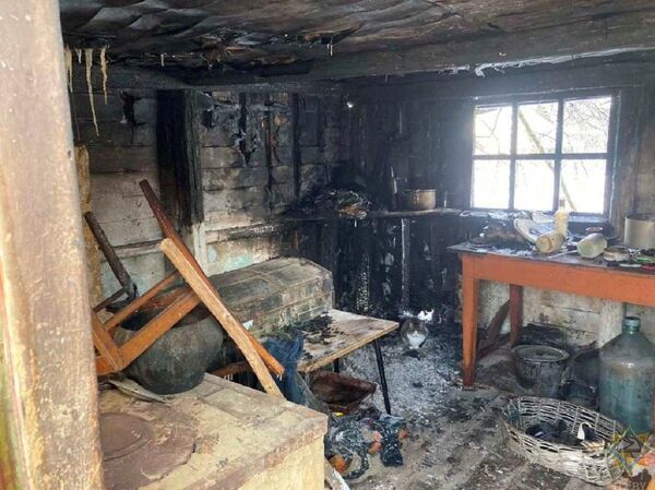 Злая зола: коварный пожар произошел в Брестской области - Sputnik Беларусь