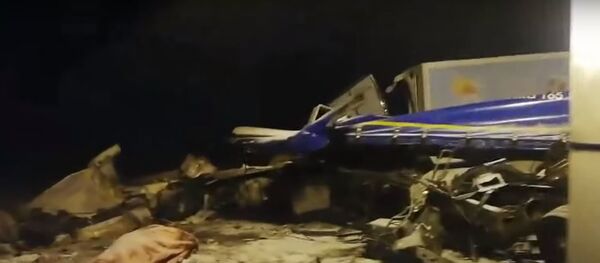 Фуры столкнулись под Крупками: погибли два человека Фуры столкнулись под Крупками: погибли два человека - Sputnik Беларусь