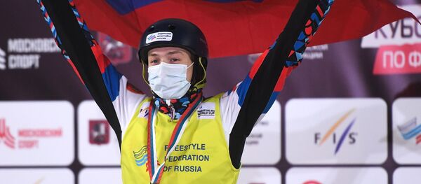 Фристайлист Максим Буров на этапе КМ в Раубичах - Sputnik Беларусь