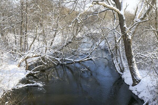 Река Вилия зимой - Sputnik Беларусь