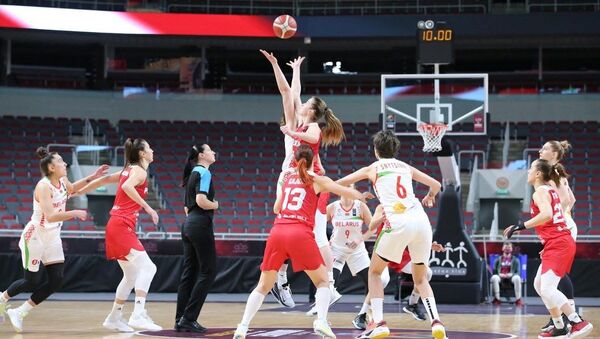 Женская сборная Беларуси по баскетболу проиграла матч отборочного турнира чемпионата Европы в Риге - Sputnik Беларусь
