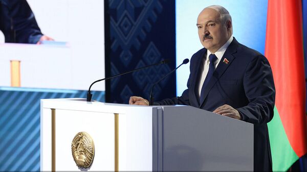 Выступление Лукашенко во время ВНС - Sputnik Беларусь