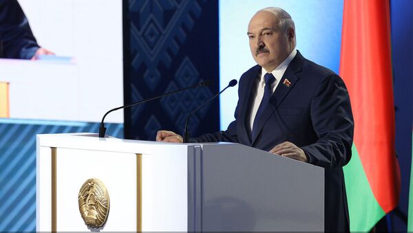 Выступление Лукашенко во время ВНС - Sputnik Беларусь