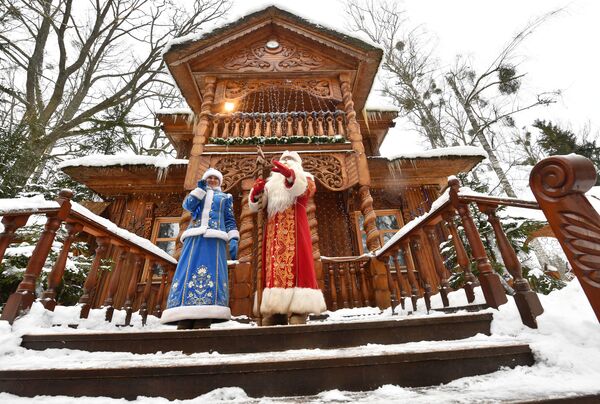 Резиденция Деда Мороза в Беловежской пуще - Sputnik Беларусь