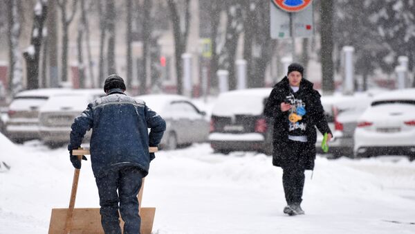 Расчистка улиц от снега - Sputnik Беларусь