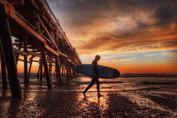 Снимок San Clemente американского фотографа Roger Clay, ставший победителем в категории Water | Snow | Ice в конкурсе 10th Mobile Photography Awards - Sputnik Беларусь