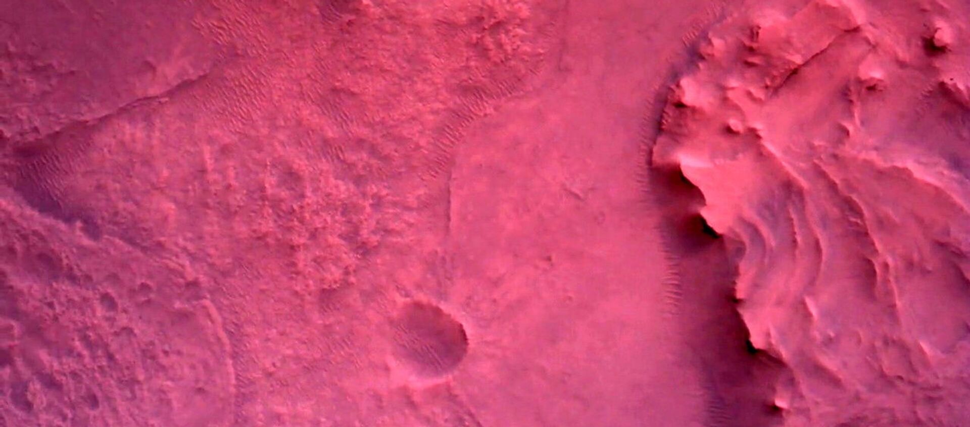 Фотография, снятаяя исследовательским аппаратом NASA's Perseverance Mars Rover с помощью камеры Rover Down-Look Camera - Sputnik Беларусь, 1920, 24.02.2021