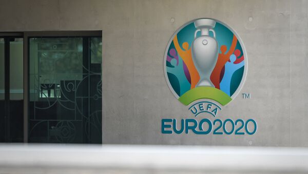 Логотип чемпионата Европы по футболу-2020 - Sputnik Беларусь