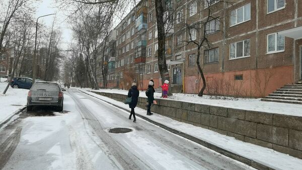 Весенний снег в Витебске - Sputnik Беларусь