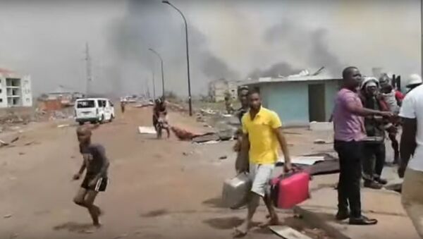 Последствия взрывов боеприпасов в Экваториальной Гвинее попали на видео - Sputnik Беларусь