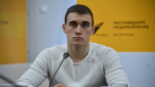 Спортсмен национальной команды по боксу Александр Радионов - Sputnik Беларусь