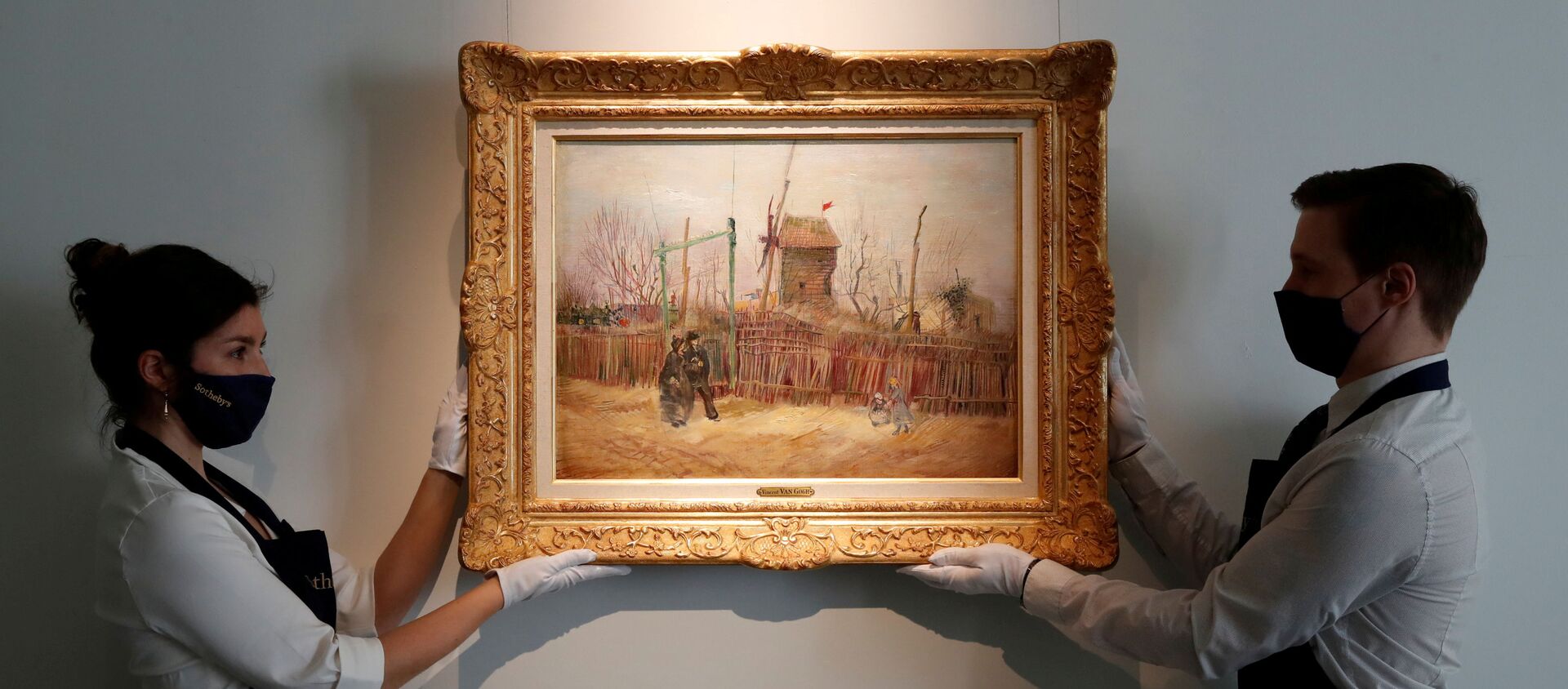 Картина известного художника Винсента Ван Гога Уличная сцена на Монмартре - Sputnik Беларусь, 1920, 25.03.2021
