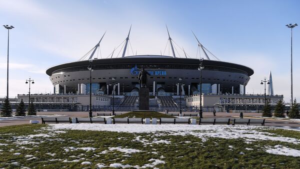 Стадион Газпром-Арена в Санкт-Петербурге - Sputnik Беларусь