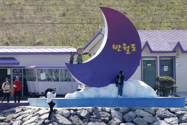 Фиолетовые острова в Южной Корее - Sputnik Беларусь