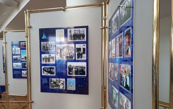 Выставка ко Дню космонавтики начала свою работу в Доме Москвы - Sputnik Беларусь