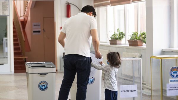 Голосование по конституционной реформе в Кыргызстане - Sputnik Беларусь