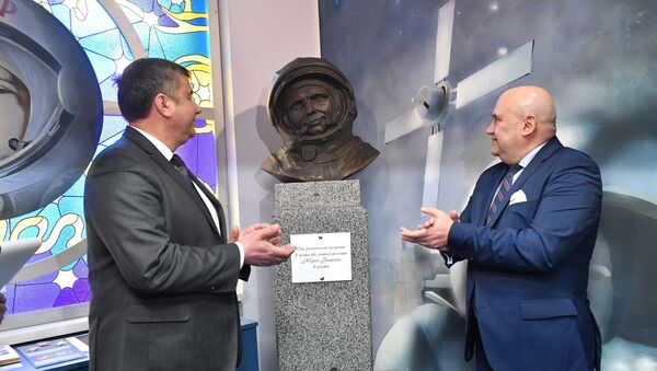 Открытие памятника Гагарину в Томашовке - Sputnik Беларусь