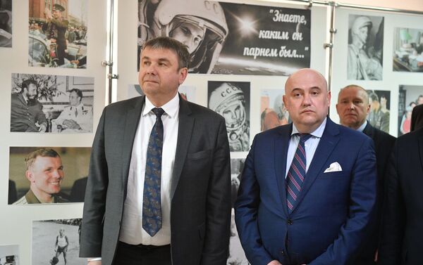 Открытие памятника Гагарину в Томашовке - Sputnik Беларусь