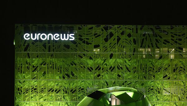 Здание штаб-квартиры телеканала Euronews во Франции - Sputnik Беларусь
