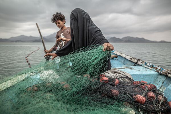 Здымак Yemen: Hunger, Another War Wound фатографа з Аргентыны Pablo Tosco, які заняў першае месца конкурсу World Press Photo 2021 у катэгорыі Contemporary Issues - Sputnik Беларусь