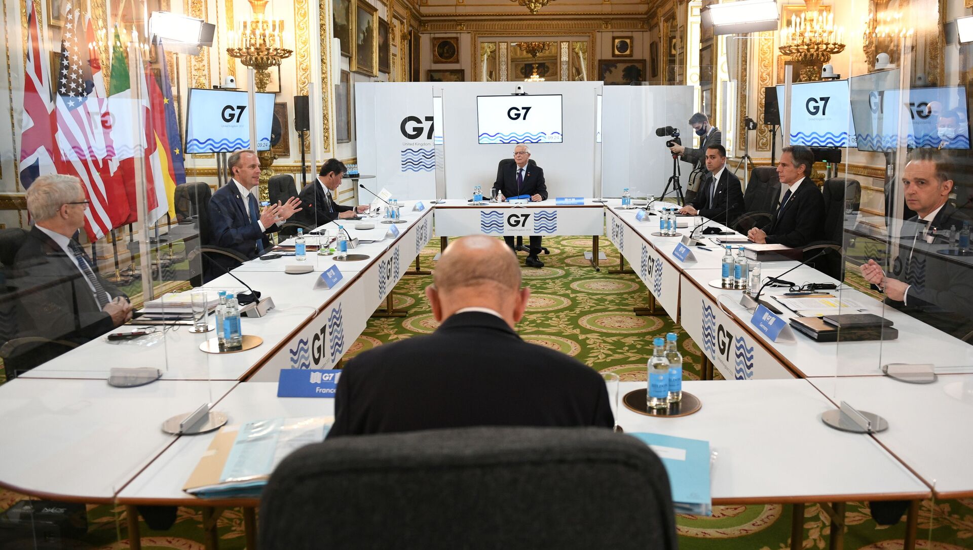 Встреча глав МИД G7 в Лондоне - Sputnik Беларусь, 1920, 05.05.2021