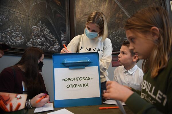 Проект Фронтовые открытки будет работать четыре дня - с 6 по 9 мая. - Sputnik Беларусь