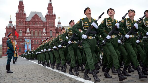 Военный парад в честь 76-й годовщины Победы - Sputnik Беларусь
