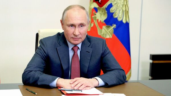 Президент РФ В. Путин провел заседание Совбеза РФ - Sputnik Беларусь
