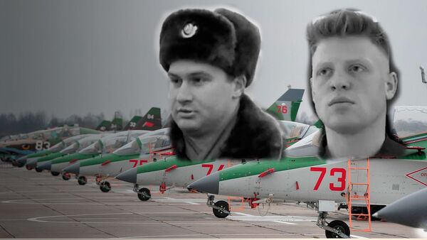 Архивные кадры: погибшие летчики-герои о Як-130 - Sputnik Беларусь