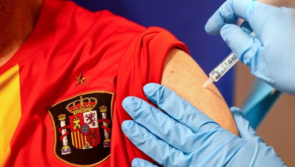 Вакцинация от коронавируса в Мадриде - Sputnik Беларусь