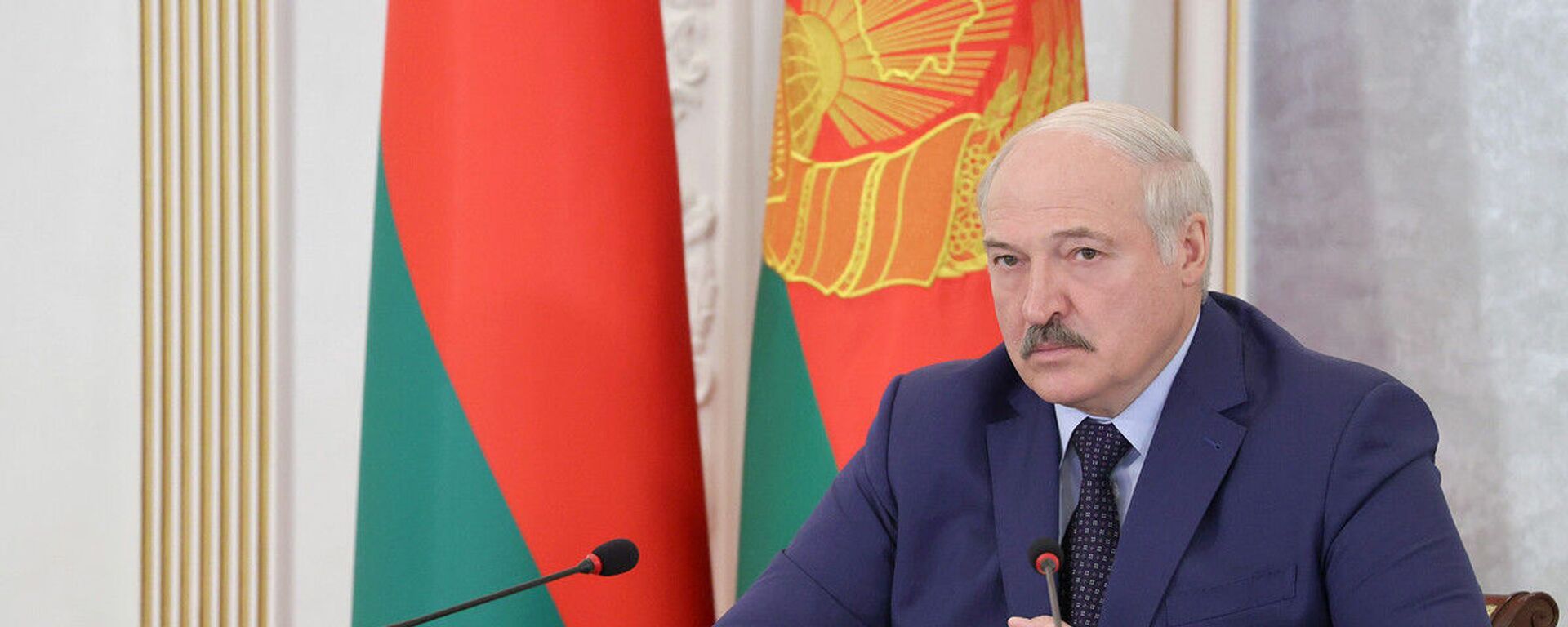 Александр Лукашенко во время заседания Высшего Евразийского экономического совета - Sputnik Беларусь, 1920, 25.11.2021