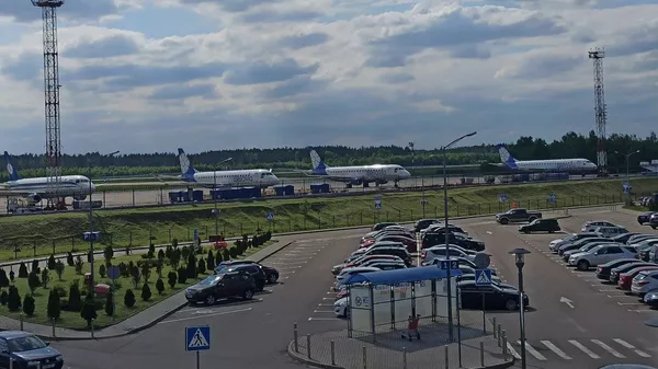 Самолеты Белавиа в Национальном аэропорту Минск - Sputnik Беларусь