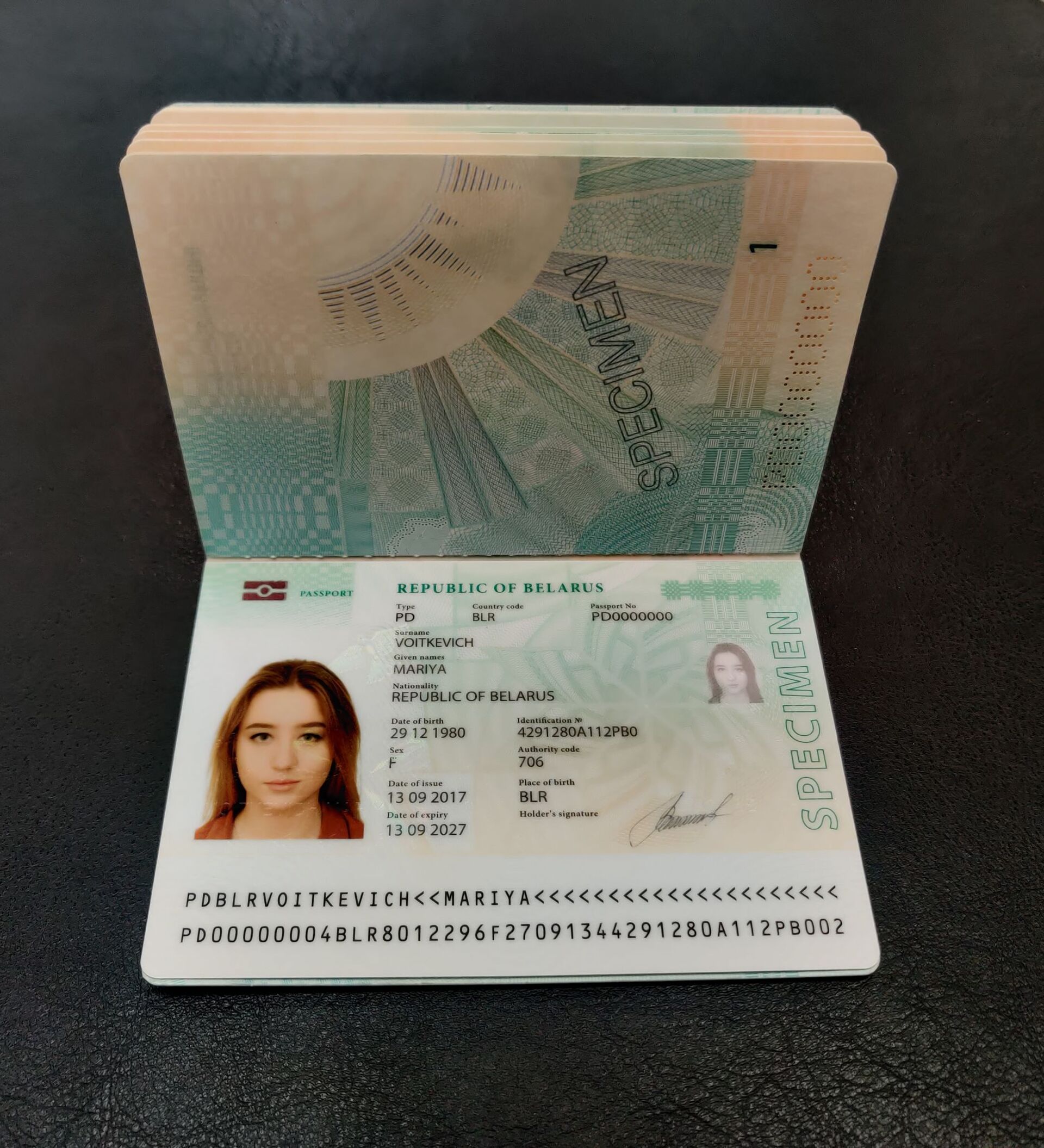 Фото на белорусский паспорт требования
