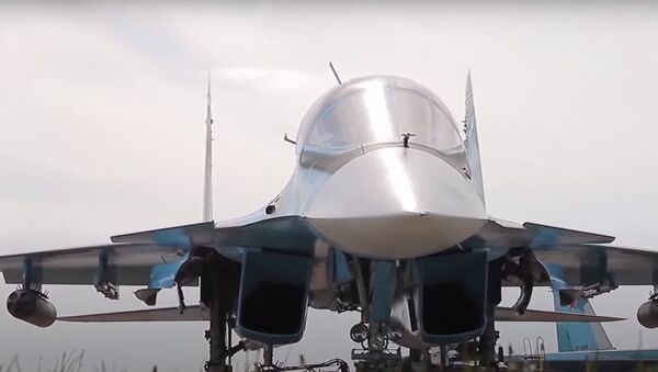 Уничтожение цели Су-34 показали на видео - Sputnik Беларусь