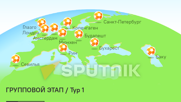 Чемпионат Европы по футболу – 2020: расписание матчей - Sputnik Беларусь