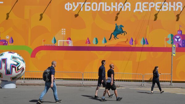 Футбольная деревня в Санкт-Петербурге на Евро-2020 - Sputnik Беларусь