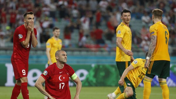 Матч Турция - Уэльс группового этапа Евро-2020 - Sputnik Беларусь