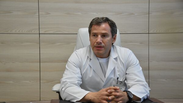 Директор МНПЦ хирургии, трансплантологии и гематологии Олег Руммо - Sputnik Беларусь