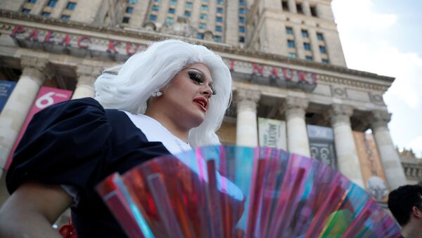 На гей-параде в Варшаве - Sputnik Беларусь