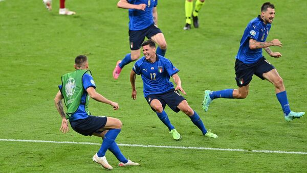 Футболисты сборной Италии на Евро-2020 - Sputnik Беларусь