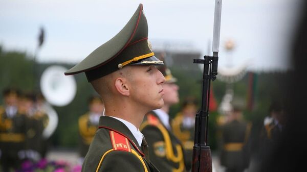 Белорусский военнослужащий - Sputnik Беларусь