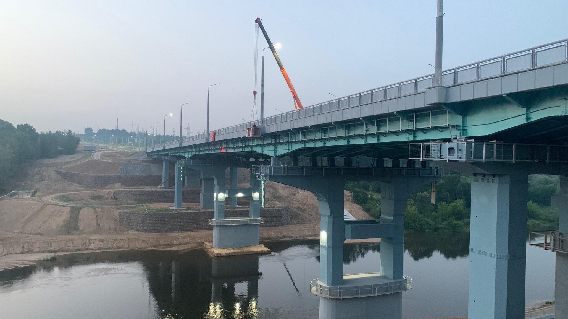 Новый мост в Гродно - Sputnik Беларусь, 1920, 26.07.2022