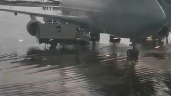 Аэропорт Шереметьево затопило после сильного ливня  - Sputnik Беларусь