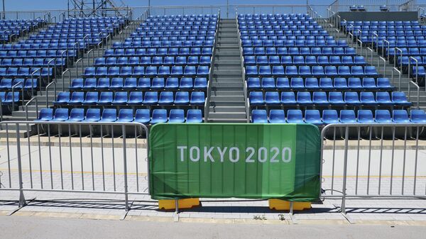 Пустые трибуны на Олимпиаде в Токио - Sputnik Беларусь