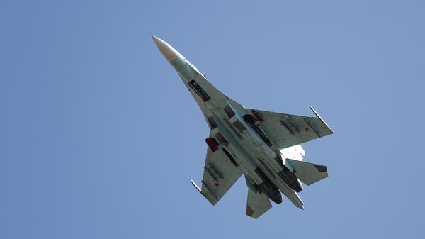 Многоцелевой истребитель Су-27 - Sputnik Беларусь